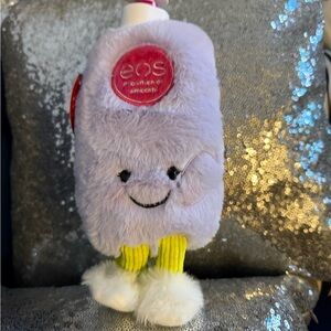 EOS Plush with Pink Logo